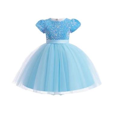 Imagem de Vestido De Festa Com Lantejoulas Para Meninas, Elegante, Para Casament