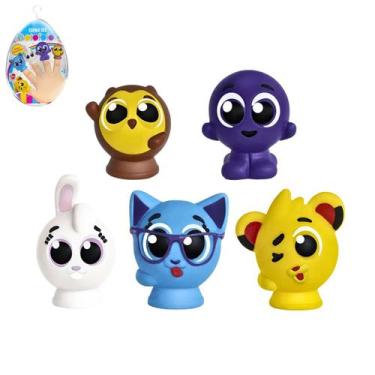 Imagem de Boneco Figura Dedoches Bolofofos Youtube Vinil No Ovo Médio