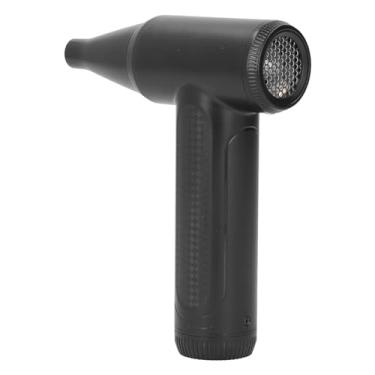 Imagem de WALFRONT Espanador de Ar Elétrico 80000RPM Ventilador de Motor Sem Escova Com Kit de 3 Bicos para Teclado de Computador Ventilador de Carro Janela PC ABS Turbinas Ferramenta de Limpeza de