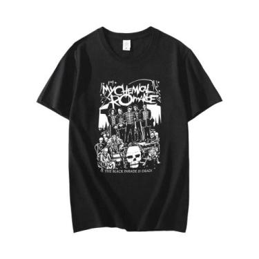Imagem de Camiseta Vintage De Verão Para Mulheres E Homens, My Chemical Romance,
