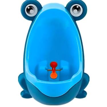 Imagem de Mictorio Sapinho Infantil, Penico, Troninho e Pinico para Menino Infantil - Urinol para Bebê Criança Treino (Azul)