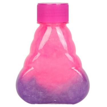 Imagem de Slime Multicolor Unicorn Poop, Garrafinha com Geleca, 160g, Cores Sortidas, Brinquedo Sensorial (Rosa e Lilás)