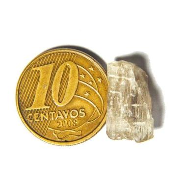 Imagem de 01 Escapolita Bicolor Marialita Pedra Natural 4 a 6ct - CristaisdeCurv