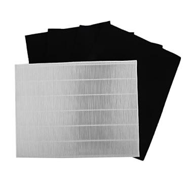 Imagem de Filtro HEPA de substituição para Winix 115115 5300 6300 6300 2 P300 C535 Purificador de ar Alta eficiência Alérgeno Poeira Pólen Bactérias Captura Durável Reutilizável