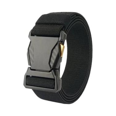 Imagem de Cinto Tático Preto De Liberação Rápida Para Homens E Mulheres, Acessór