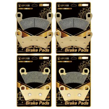 Imagem de LE LEFOSSI Pastilhas de freio compatíveis com Polaris Ranger 500 700 800 900 RZR 800 900 XP Ranger 700 800 900 XP Crew Diesel XP EV EFI Sportsman ACE 2008-2020 para Sand Creeks, Mud and Gravel FA452F
