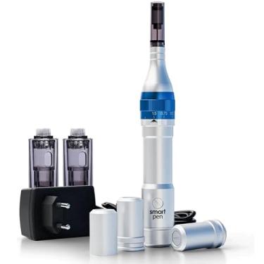 Imagem de Smart Derma Pen Caneta Elétrica de Microagulhamento Sem Fio, Bateria Recarregável, 5 Velocidades, Ajuste 0,25mm a 2,50mm, com Registro Anvisa (Sem Brindes)