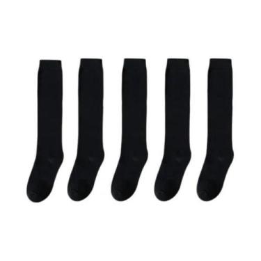 Imagem de Meias Longas De Algodão Orgânico Para Mulheres, Quentes, Estilo Casual