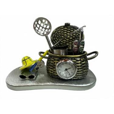 Imagem de RELOGIO MESA KIT PESCA