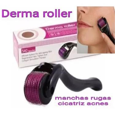 Imagem de Derma roller rugas cicatriz manchas da pele acne - SUPORTCELL