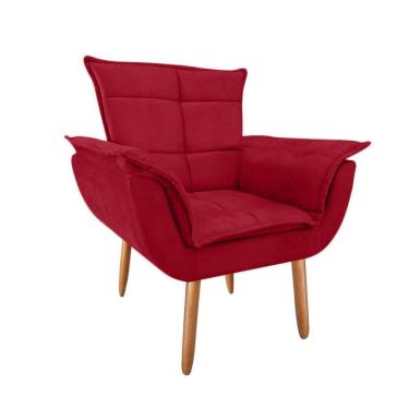 Imagem de Poltrona Opala Suede Marsala