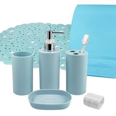 Imagem de Kit Banheiro Com 7 Peças Jacki Design água