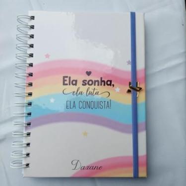 Imagem de Caderno A5 Capa Dura 100 Folhas Pautado para Anotações Caderneta Caderno de Anotações Cadernos Caderno Anotações Alternativa Fichario A5 Sketchbook Escolar Uso Diário (2,A5 (15X21CM))