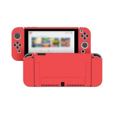 Imagem de Capa Protetora Para Nintendo Switch OLED Compatível Com Joy-Cons Inser
