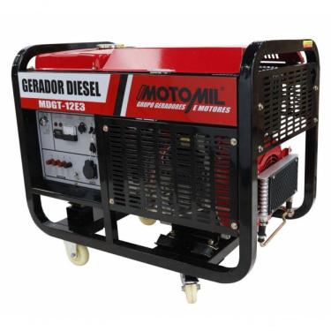 Imagem de Gerador Diesel 12kva Trif.380v Mono. Mdgt-12e3 Motomil 220V