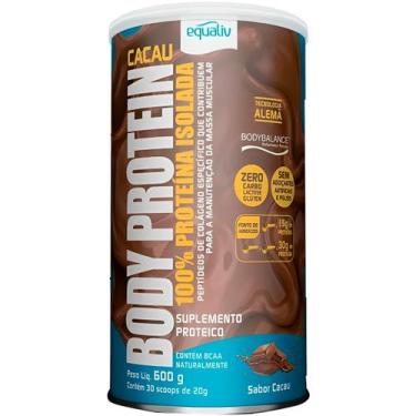 Imagem de Body Protein Cacau 100% Proteina Isolada Bodybalance (600g) - Equaliv