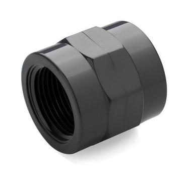 Imagem de Luva PVC-U Roscável PN16 - Fêmea/Fêmea 3 Polegadas - Aqua Plastic