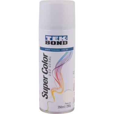 Imagem de Tinta Spray Branco Brilhante, 350 Ml, Tekbond Branca
