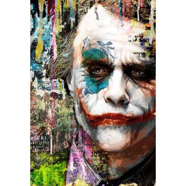 Imagem de Pôster de pintura de parede em tela Jokers Anime 40x60cm - yiweisai