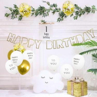 Imagem de Kit de balões: balões de confete de látex para festas, 26 unidades de 