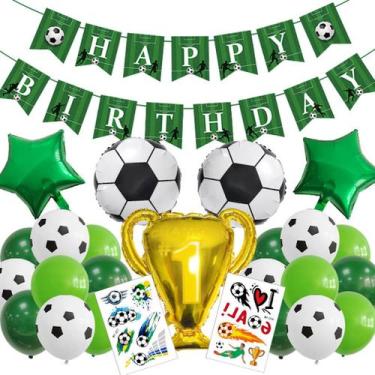 Imagem de Kit de balão para festa de aniversário da Copa do Mundo de Futebol, 26