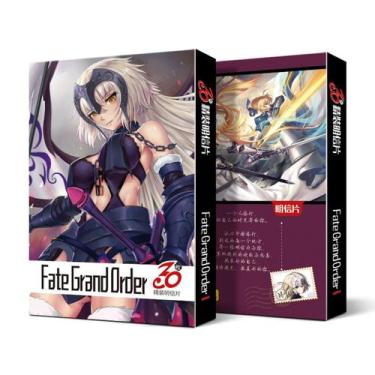 Imagem de Cartões postais Fates Grands Orders Anime 30 unidades/pacote de papel 