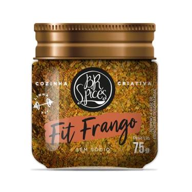 Imagem de Tempero para Frango Zero Sódio BR Spices Fit Pote 75g
