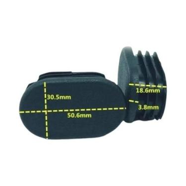 Imagem de 16 Peças De Protetores De Silicone Ovais Para Pés De Cadeira, Antiderr