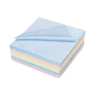 Imagem de Pano De Limpeza Cinza Escovado Para Óculos 10 20 30 UNIDADES 5.12x5.12