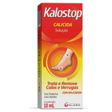 Imagem de KALOSTOP CALICIDA SOLUÇÃO 10ML GLOBO - Tratamento para Calos e Verruga