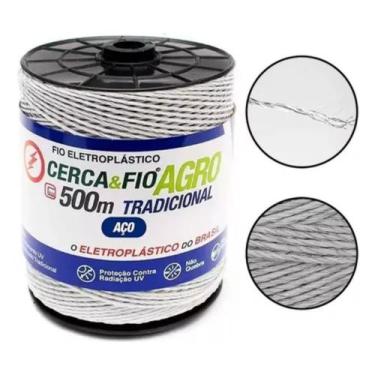 Imagem de Rolo eletroplastico cordoalha aco 15x6 - 500mt igecast