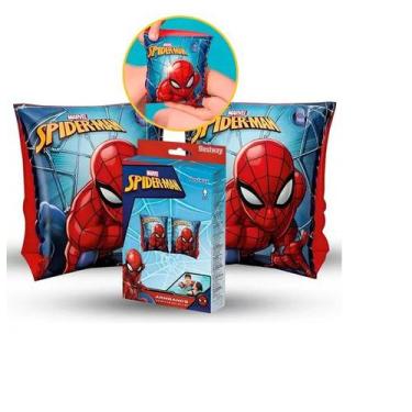 Imagem de Boia De Braço Para Criança Infantil Homem Aranha Marvel Boiar Flutuar 