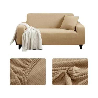 Imagem de Capa De Sofá Jacquard Elástica Versátil Para Sofás De 1, 2, 3, 4 E 5 L