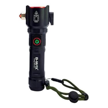 Imagem de Lanterna Tática +2000 Lúmens Recarregável - Nilo-imports