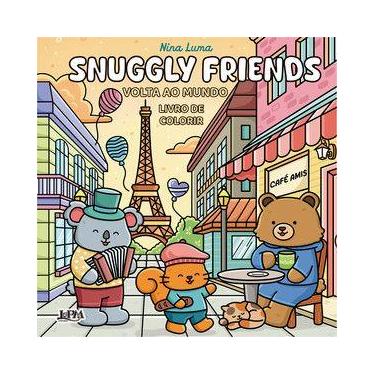 Imagem de Snuggly Friends: Volta Ao Mundo - Livro De Colorir - L&PM