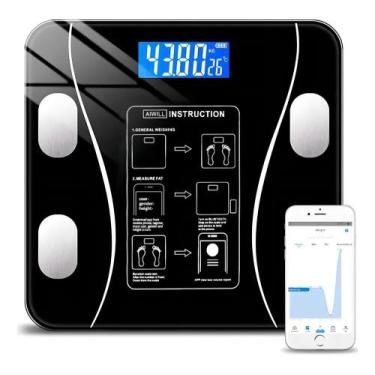 Imagem de Balança Corporal Bioimpedância Profissional Bluetooth - Congratulation