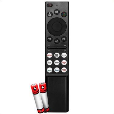 Imagem de Controle Remoto Compatível com TV Samsung 4K Atalhos Streaming Netflix