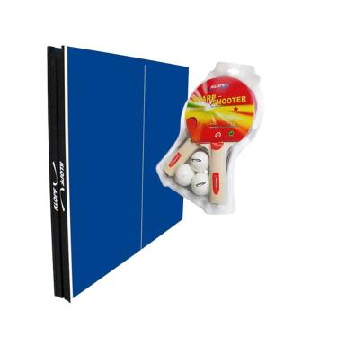 Imagem de MESA PING PONG MDF 18mm 1019 KLOPF + KIT Completo 5030