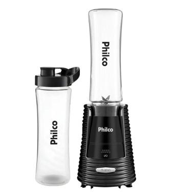 Imagem de Liquidificador Philco Portátil 2 Squeezes 400w 110V