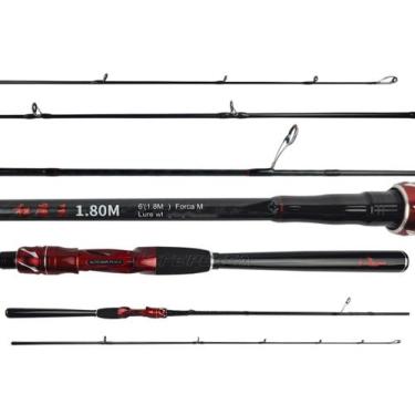 Imagem de Vara Para Molinete Alto Mar Pesca Top Red 6'0" (1,80m) 5-15Lbs CW-HSLY