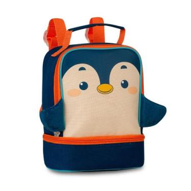 Imagem de Lancheira Térmica Dupla Clio Pets CP2651L, Pinguim