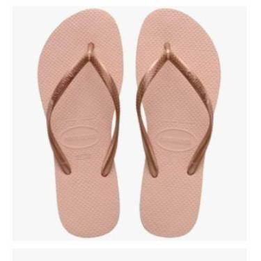 Imagem de Chinelo fem inf havaianas slim, Rosa ballet, 28