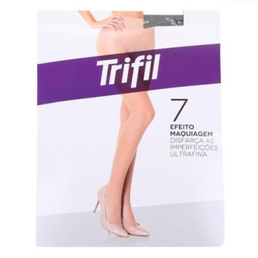 Imagem de Meia Calça Trifil Invisivel Fio7 Efeito Maquiagem Feminina
