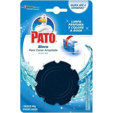 Imagem de Bloco de Detergente Sanitário para Caixa Acoplada GLADE Marine 40g