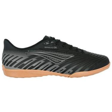 Imagem de Tênis Futsal Penalty Bravo Y- 3.0, Preto, Cinza, 42
