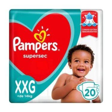 Imagem de Fralda pampers supersec xxg com 20