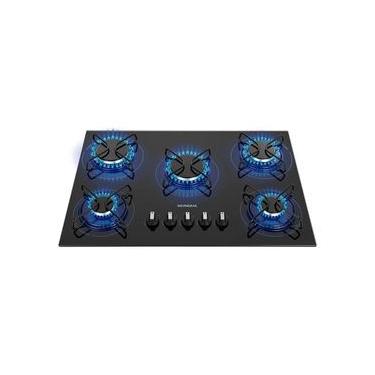 Imagem de Cooktop A Gás 5 Bocas Mondial Ctg-02 Preto-Prata Bivolt Bivolt