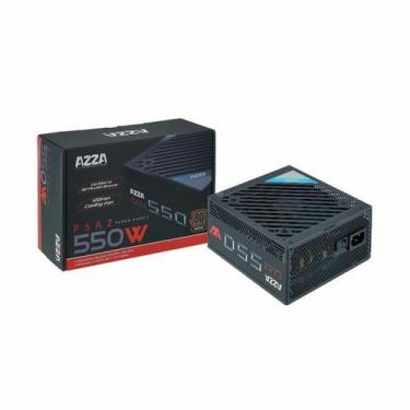 Imagem de Fonte de Alimentação AZZA PSAZ-550W ATX / Não Modular / 80 Plus Bronze