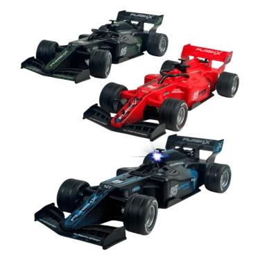 Imagem de Carrinho de Controle Remoto Fórmula 1 Formula Racing TK-AB8099 Escala 1:18 Vermelho Toy King