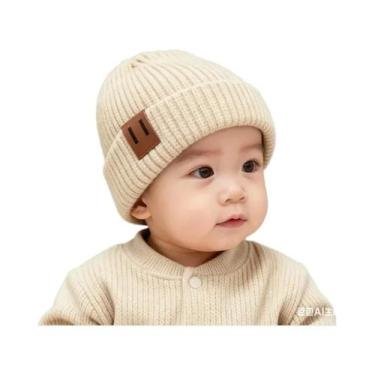 Imagem de Chapéus De Malha Para Bebês, Gorros Quentes E Fofos Para Meninos E Men